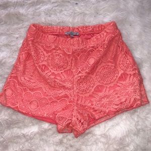 Charlotte Russe lace shorts
